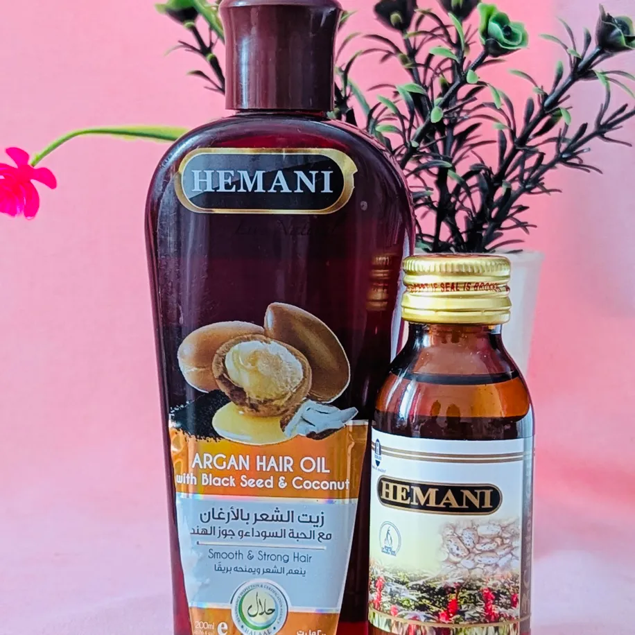 Hemani Argan + Hint Yağı Seti