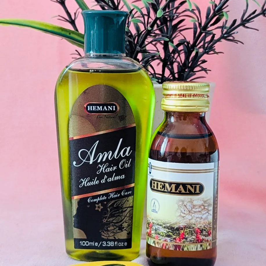 Hemani Amla + Hint Yağı Seti